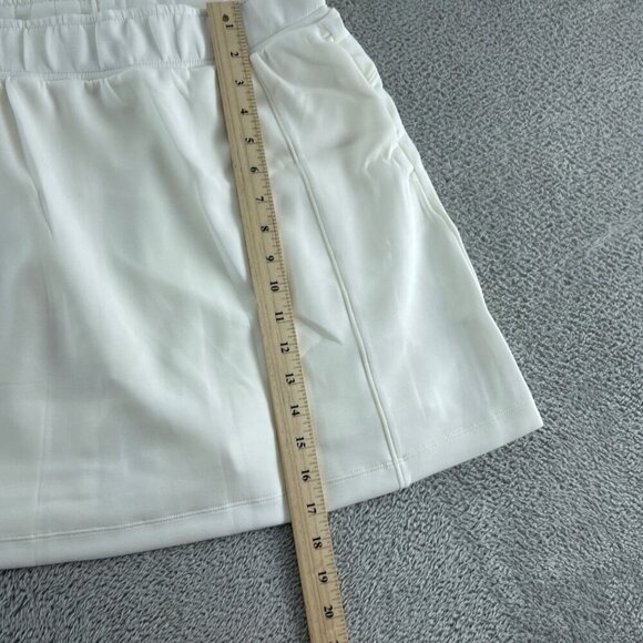 Mondetta High Rise Walking Skort L White Recycled Polyester & TENCEL™ NWT 1971 - Picture 10 of 12